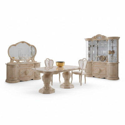 Vitrina de lujo de escaparate estantería armarios vitrinas gabinete vidrio moderno estilo madera.