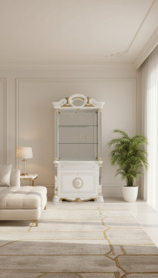 Vitrinas clásicas Armarios de vitrina Armario de vitrina Armarios de pared Muebles italianos