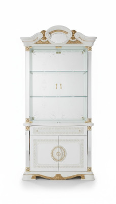 Vitrinas clásicas Armarios de vitrina Armario de vitrina Armarios de pared Muebles italianos