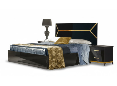 Camas de estilo clásico de cuero cama doble hotel cama muebles de dormitorio modernos madera.