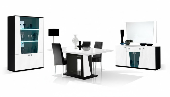 Muebles de lujo Silla Sillas Grupo de Conjunto Comedor Mesa de comedor de 8 piezas. Set Mesa Nuevo