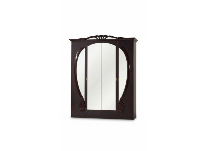 Armario de ropa de lujo diseñador armarios de alto brillo muebles de madera para el hogar nuevos