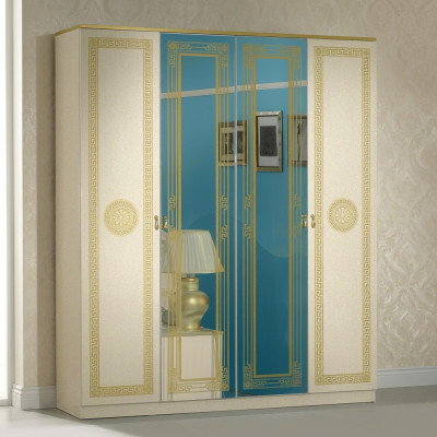 Armario de ropa Diseñador Armarios brillantes Muebles Vivienda Muebles Madera Nuevo