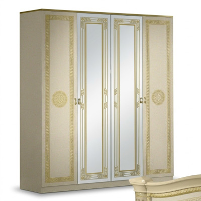 Armario de ropa Diseñador Armarios brillantes Muebles Vivienda Muebles Madera Nuevo