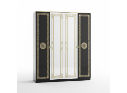 Armario Elegante ropero Hecho en Italia Armarios clásicos Dormitorio
