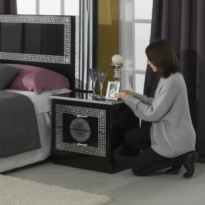 Mesa de noche consola auxiliar dormitorio cómoda mesas consolas diseño armario.