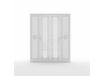 Armario de ropa de lujo, armarios brillantes de diseñador, muebles de madera para el hogar, nuevos.