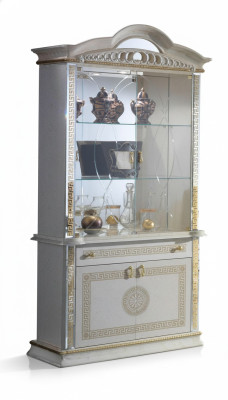 Cómoda Vitrina Cómodas Vitrinas Armario de cristal Diseñador Armario Armarios