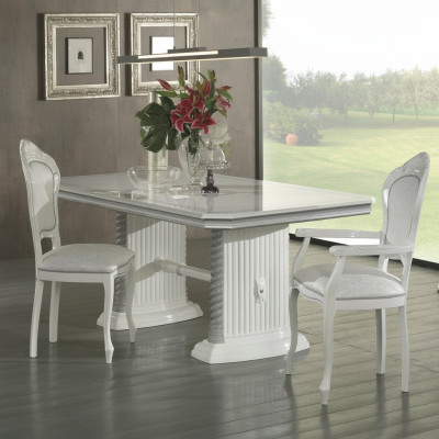 Mesa de comedor mesa comedor sala de estar madera diseño mesas muebles italianos nuevo