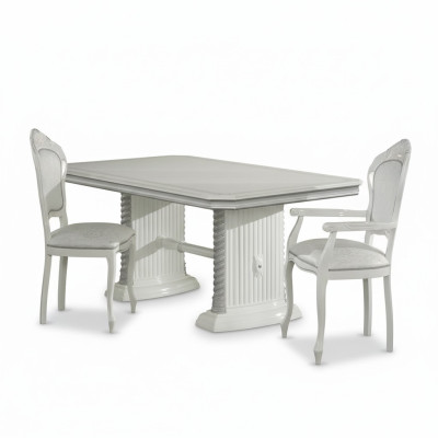 Mesa de comedor mesa comedor sala de estar madera diseño mesas muebles italianos nuevo