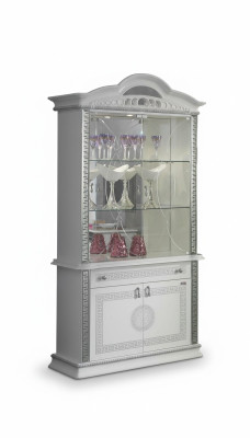 Cómoda Vitrina Cómodas Vitrinas Armario de cristal Diseñador italiano Armario