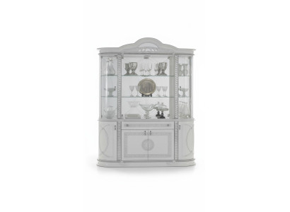 Vitrina de madera Gabinete Clásicas vitrinas de madera Diseño de gabinetes de sala de estar Vidrio