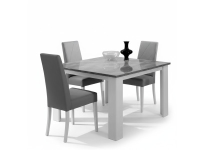 Diseño Mesa de comedor Mesa cuadrada moderno Mesa de madera Comedor Mesas
