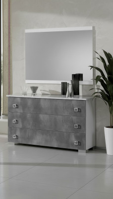 Mesas Consolas Mesa Cómoda Dormitorio Madera Espejo + Cómoda Aparadores