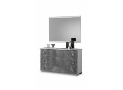 Mesas Consolas Mesa Cómoda Dormitorio Madera Espejo + Cómoda Aparadores