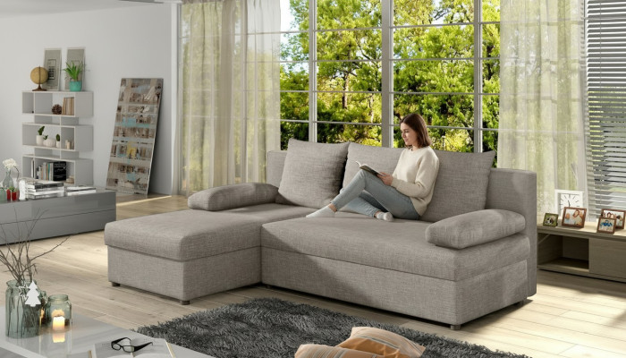 Diseño Sofá Sofá Tapizado Sofá Cama Textil Función de cama Grupo de sofás