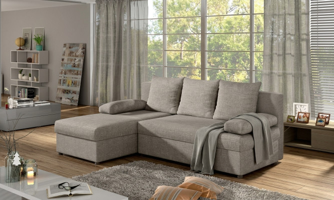 Diseño Sofá Sofá Tapizado Sofá Cama Textil Función de cama Grupo de sofás