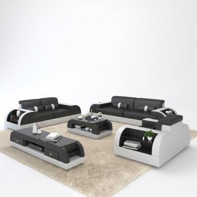 Sofá de 3 plazas en tela, diseño de sofá acolchado, sofás modernos, conjunto de muebles