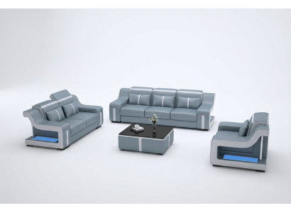 Sofá de 3 plazas + 1 conjunto de sofás tapizados de diseño Sofá Conjunto de sofás conjuntos