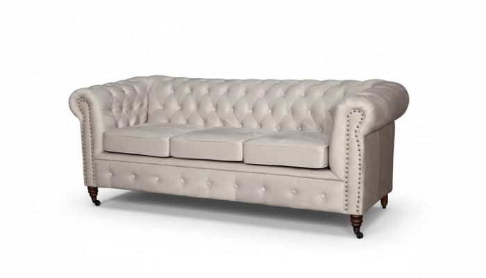 Diseño Chesterfield Conjunto de sofá sofá sofá acolchado 3+2+1 plazas
