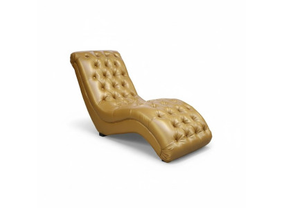 Chesterfield sofá chaise longue tumbona silla club decoración relax acostado cuero