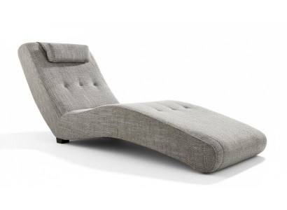 Chaiselongue Relaxliege Sofá de salón Chesterfield Sofá Cama de tela