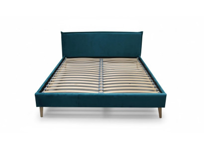 Cama de hotel, diseño de cama doble, matrimonio, armazón moderno, dormitorio, lujo.