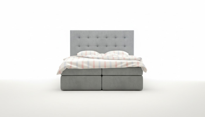 Cama Chesterfield diseño decorativo de lujo, camas de hotel 180x200 cm habitación para dormir.
