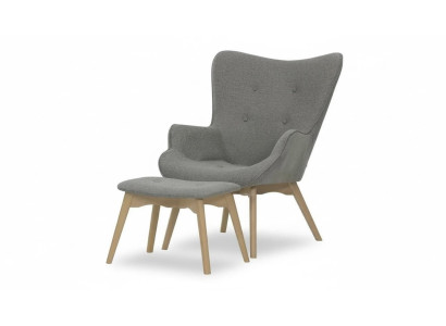 Silla sofá sofá de madera de la sala de estar de un asiento.