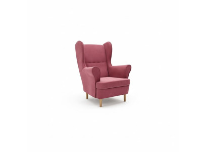 Sillón Club Lounge, diseñador, silla con respaldo acolchado, sofá de tela para una persona.