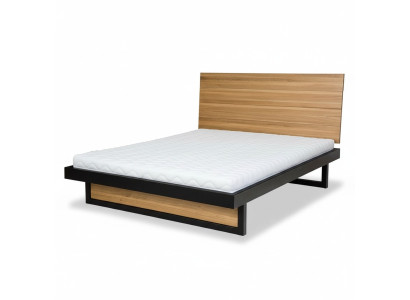 Cama de madera Cama doble Madera real 160x200cm Dormitorio Camas de madera maciza