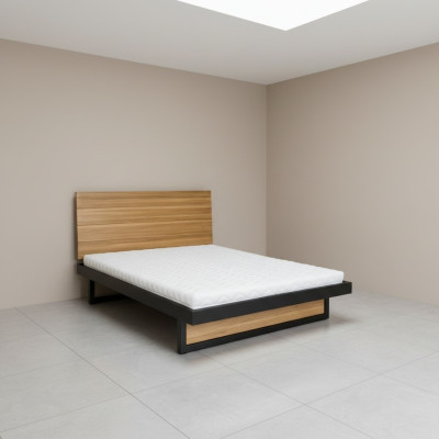 Cama de madera camas dobles de madera maciza 180x200cm dormitorio camas de madera maciza