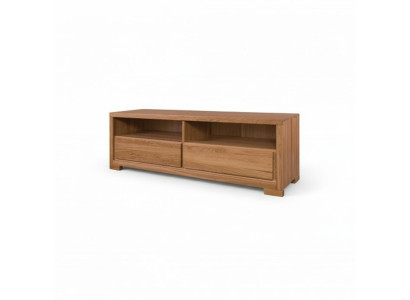 Mueble de televisión de lujo, mueble bajo sideboard RTV, mesa de salón de madera clásica nueva.