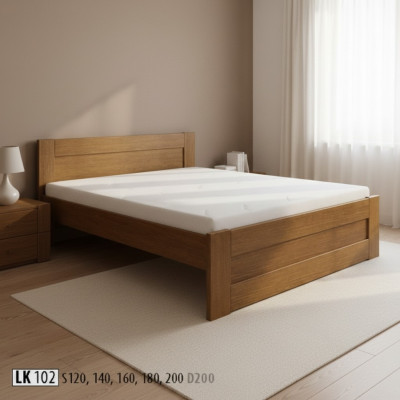 Cama de madera cama de madera real camas hotel 200x200 estilo muebles macizos dormitorio