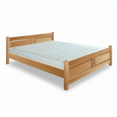 Camas Cama de madera Madera real Cama Dormitorio Estilo hotel Muebles macizos