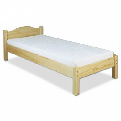 Cama de madera maciza 100x200 Individual Pino macizo Cama juvenil Cama de madera maciza Nueva