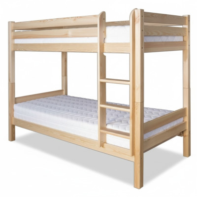 Litera litera alta cama infantil pino madera habitación infantil muebles de madera nuevos.