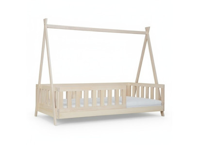 Cama de madera auténtica camas de madera camas con dosel hotel 90x200 estilo muebles macizos nuevos.