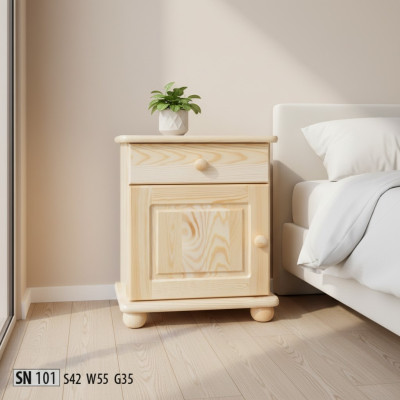 Mesita de noche de madera mesitas mesas consolas macizas consolas cómoda estilo casa de campo