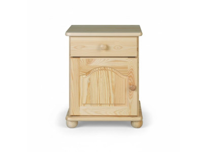 Mesa de noche de madera maciza Mesitas de noche Mesa Consolas Consolas Cómoda Estilo rústico