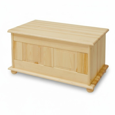 Caja de decoración Muebles de madera maciza Muebles de madera Hecho a mano Caja Cofre Madera maciza 86x45cm