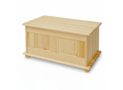 Caja de decoración Muebles de madera maciza Muebles de madera Hecho a mano Caja Cofre Madera maciza 86x45cm