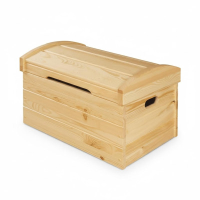 Caja de decoración Mueble de madera maciza Muebles de madera Hecho a mano Cofre Baúl Madera maciza 68x44cm