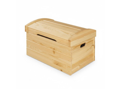 Caja de decoración Mueble de madera maciza Muebles de madera Hecho a mano Cofre Baúl Madera maciza 68x44cm