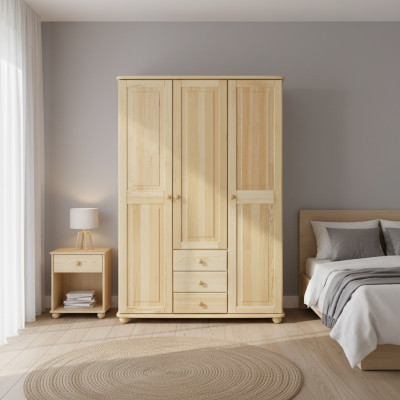 Armario de ropa de diseño, armarios de ropa de madera maciza, muebles macizos, armarios nuevos.
