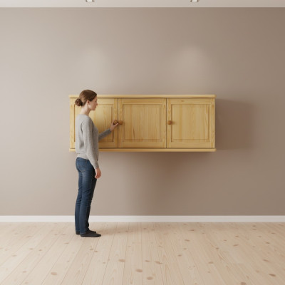 Pequeño armario de madera hecho a mano para armario de madera maciza muebles de madera maciza nuevos