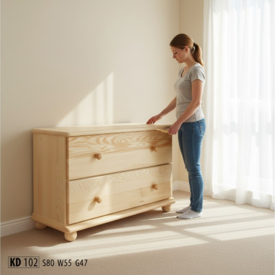 Gran aparador de pino, muebles, cómodas, armarios de madera maciza nuevos, aparador.