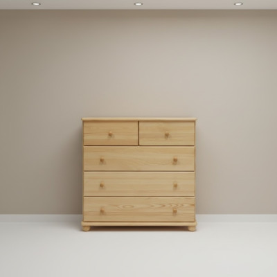 Mueble aparador de madera maciza de 100 cm de ancho, nuevo.