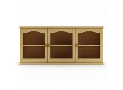 Armario de pared Armario colgante Armario de almacenamiento Cocina Baño Muebles de madera maciza Madera maciza Vitrina