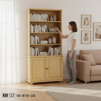 Vitrina de muebles de salón de madera maciza, armario vitrina, estante, aparador, nuevo